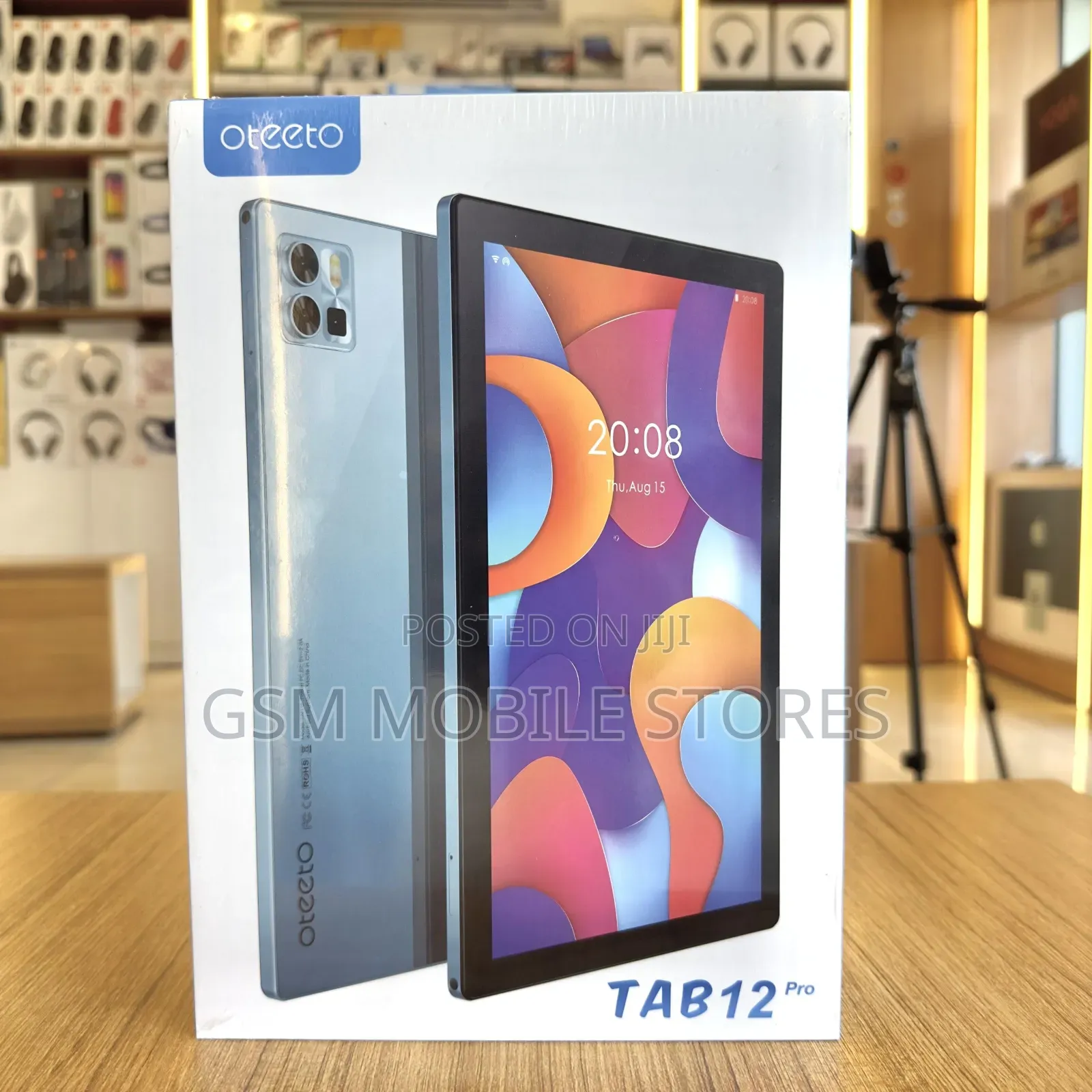 New Oteeto Tab 12 Pro 512 GB Blue