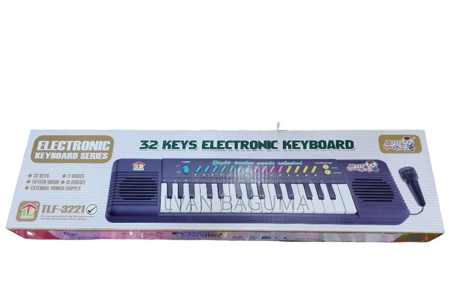32 Keys Piano Toy for Kids - Battery Powered