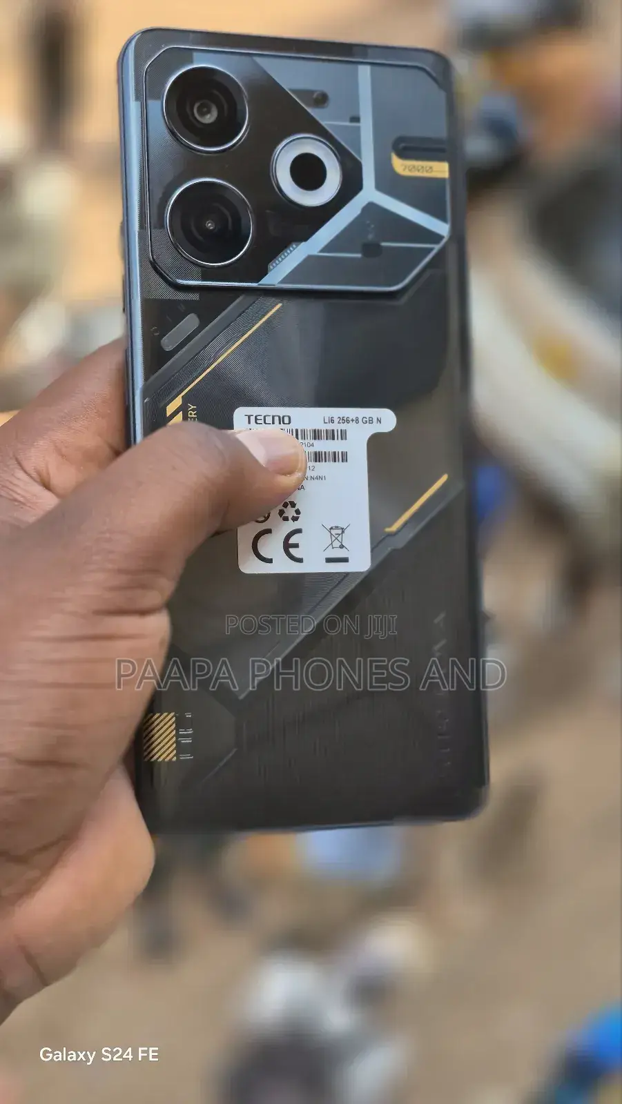 Tecno Pova 6 Neo 256 GB Black
