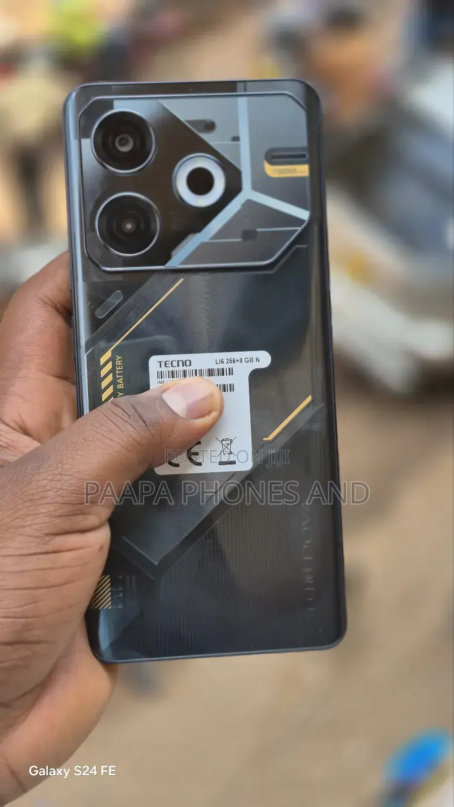 Tecno Pova 6 Neo 256 GB Black