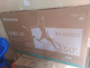 Brand New Hisense 50 Inches UHDK4 Flat Screen With Inbuilt