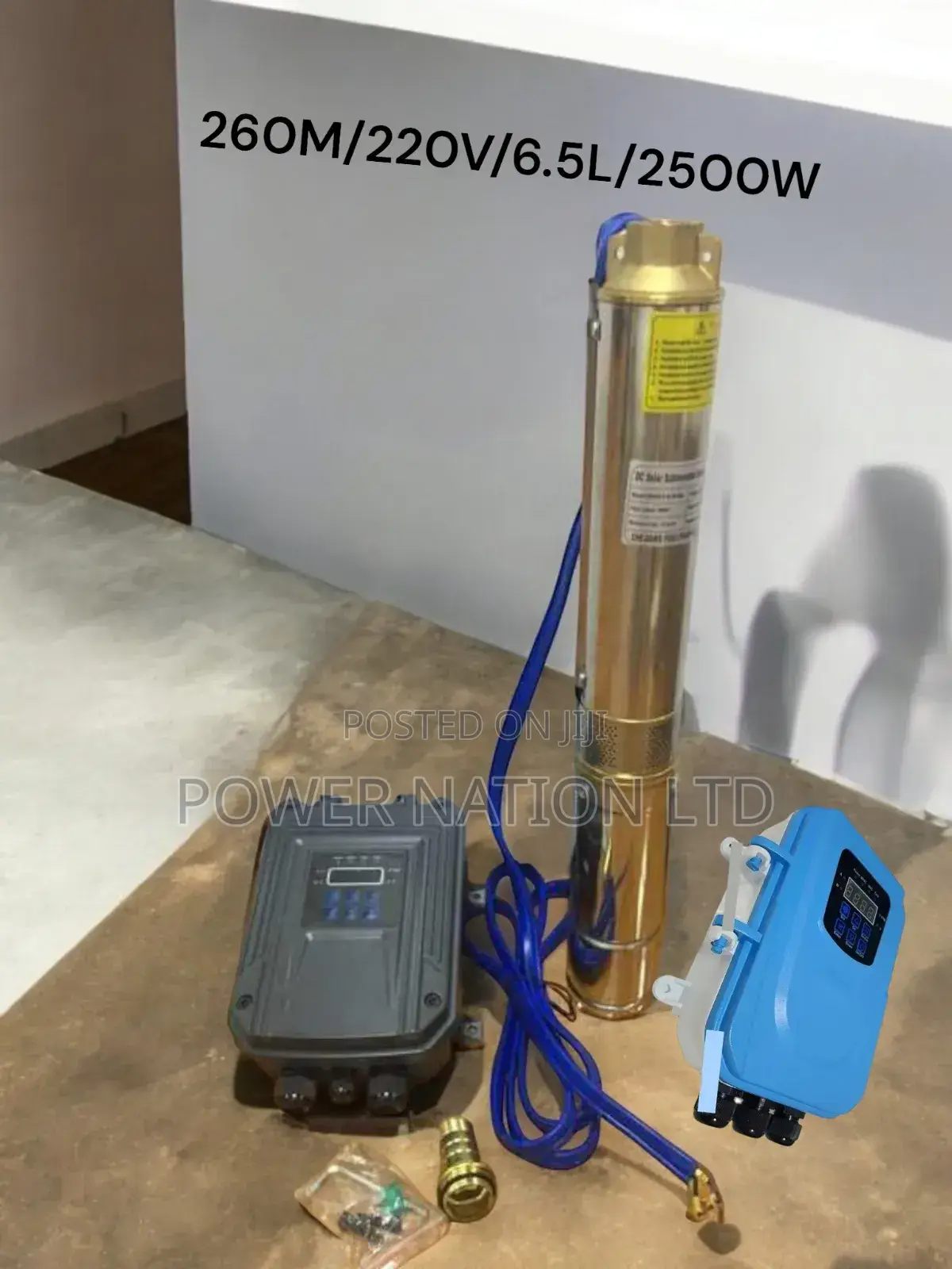 (260m/220v/6.5l Per Hour) 260m Submersible Solar Water Pump