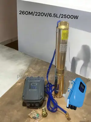 (260m/220v/6.5l Per Hour) 260m Submersible Solar Water Pump
