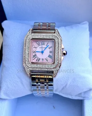Carter Silver Pink Ice Classy Watch