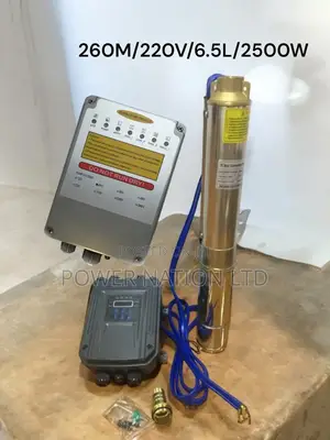 260m Heavy Duty Submersible Solar Water Pump (260m/220v/6.5l