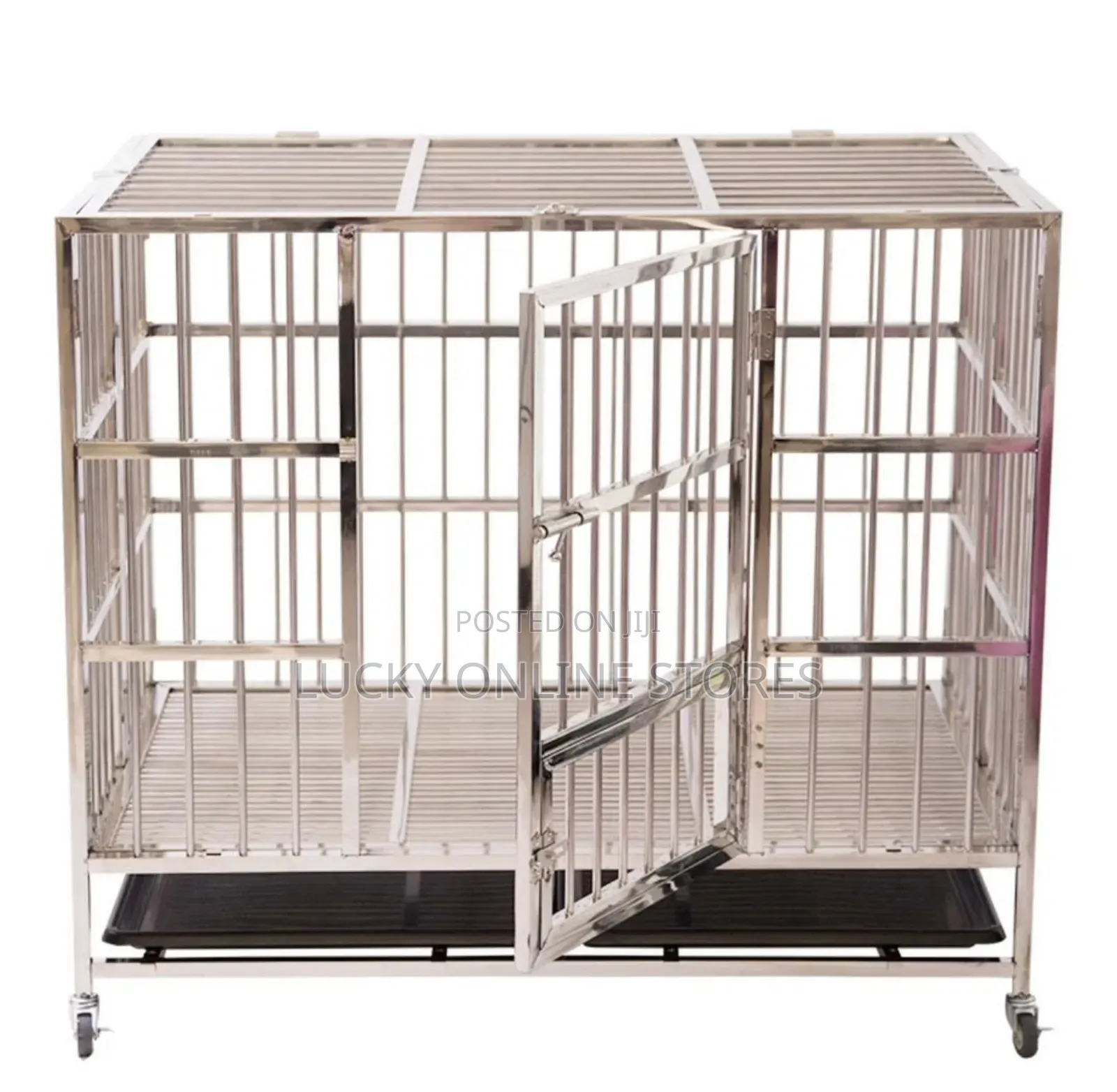 Extra Large Strong Metallic Dog Cage
