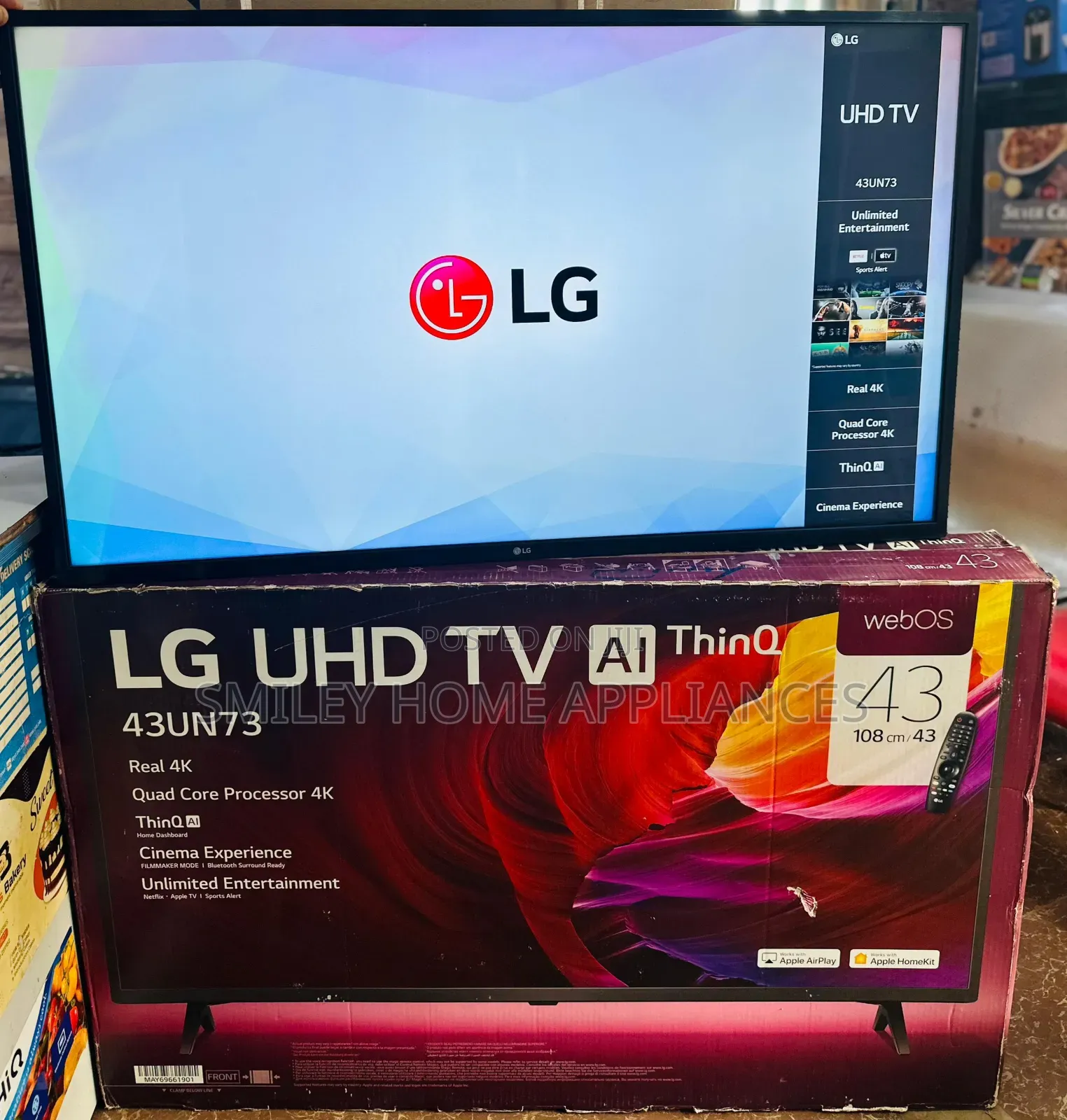 LG 43 Inches Web OS Smart Tv