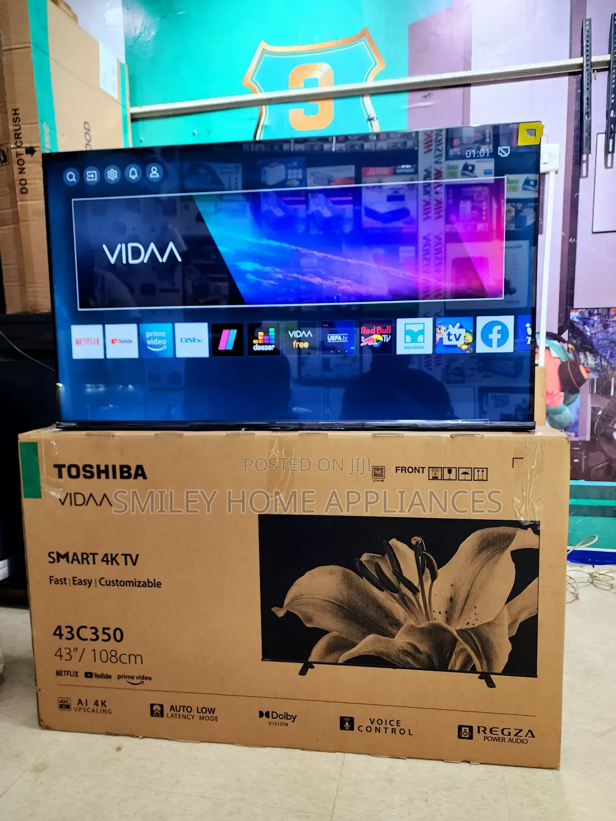 Toshiba 43inches 2160p Smart Tv