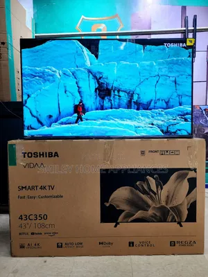 Toshiba 43inches Vidaa Smart Tv 2160p