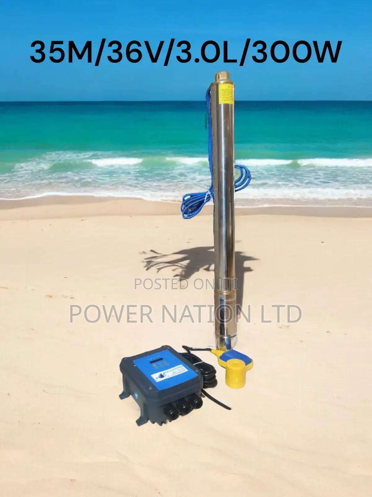 35m/36/3.0l Per Hr 35L Submersible Solar Water Pump TENNA