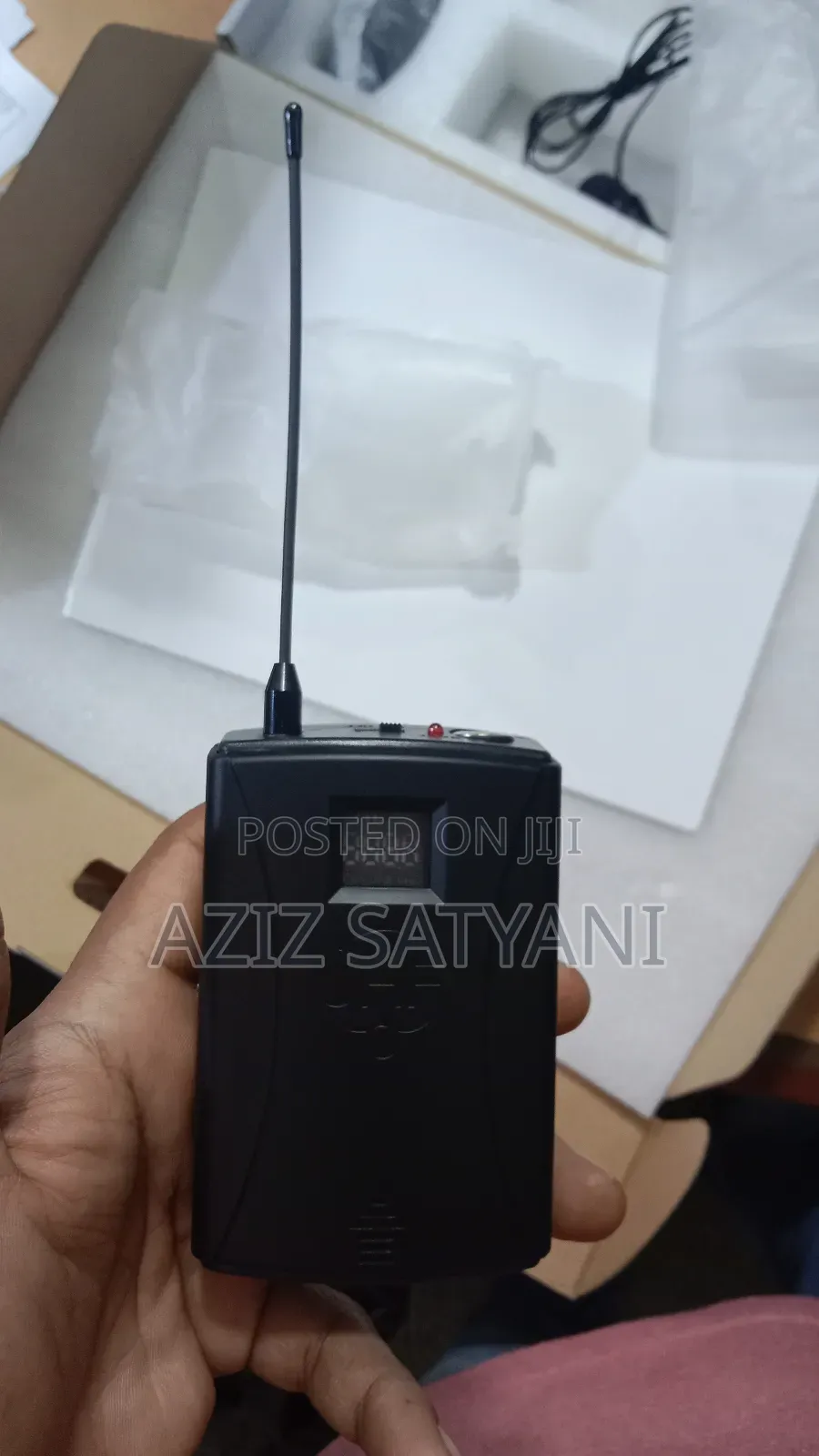 Professional UHF Wireless Mcp Syst H Dual Mic Trmt Receiver