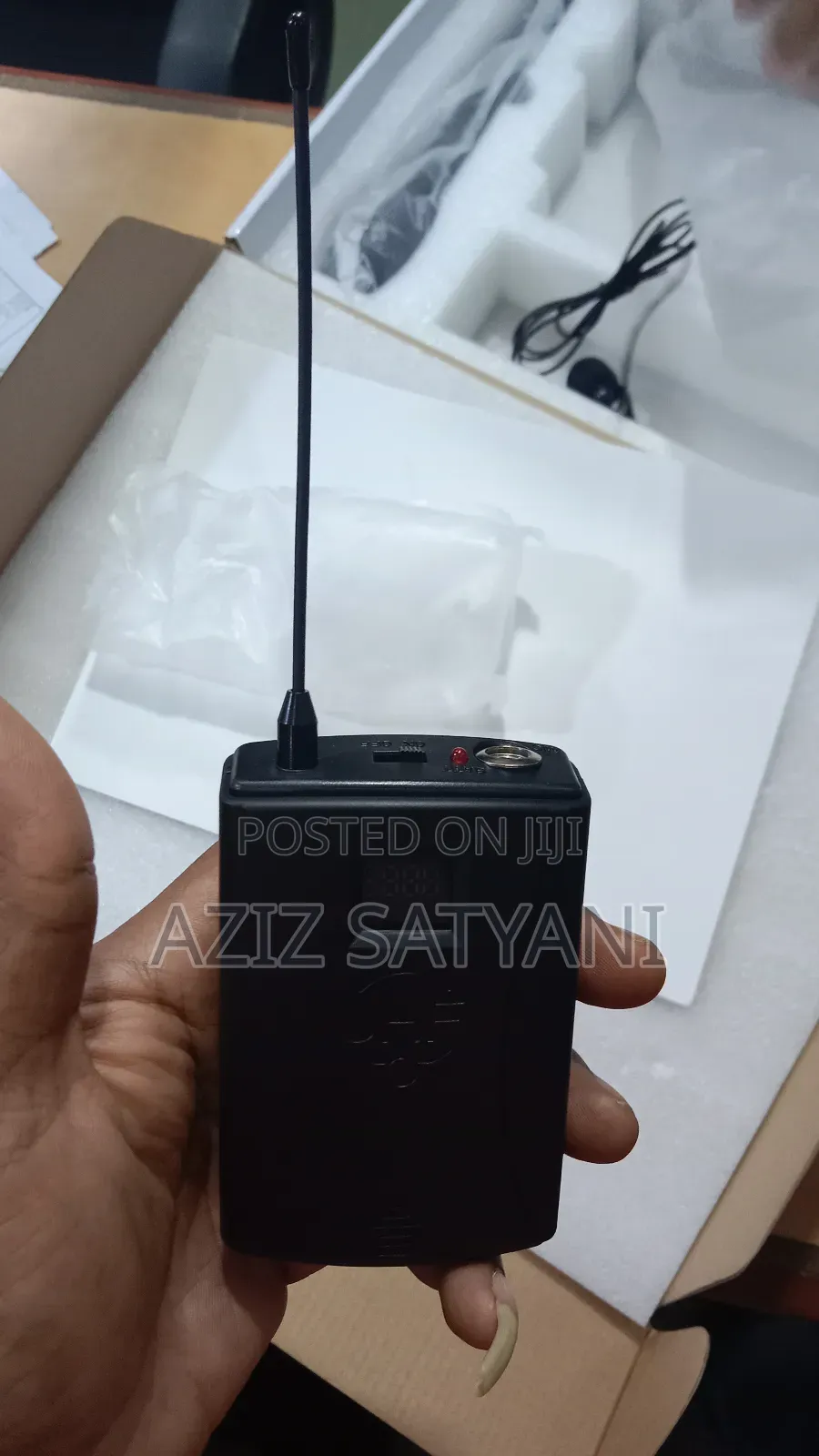Professional UHF Wireless Mcp Syst H Dual Mic Trmt Receiver