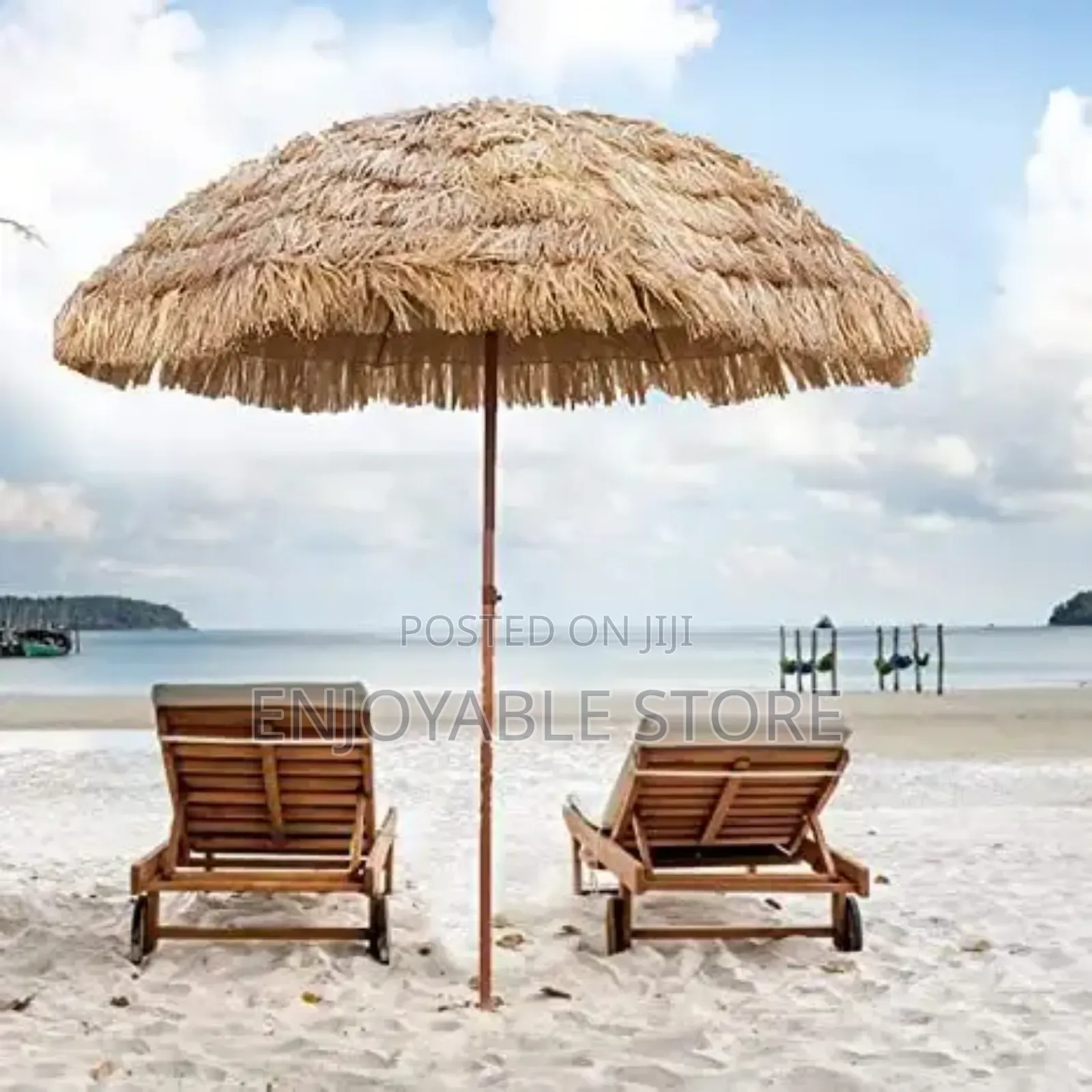 Parasol Grass Umbrella Brand New