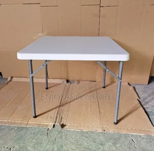 Plastic Square Table 4 Seater(Foldable)