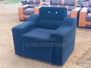 Black Single Seater Sofa