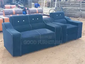 Black Three Seater Sofa