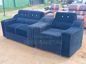 Black Three Seater Sofa