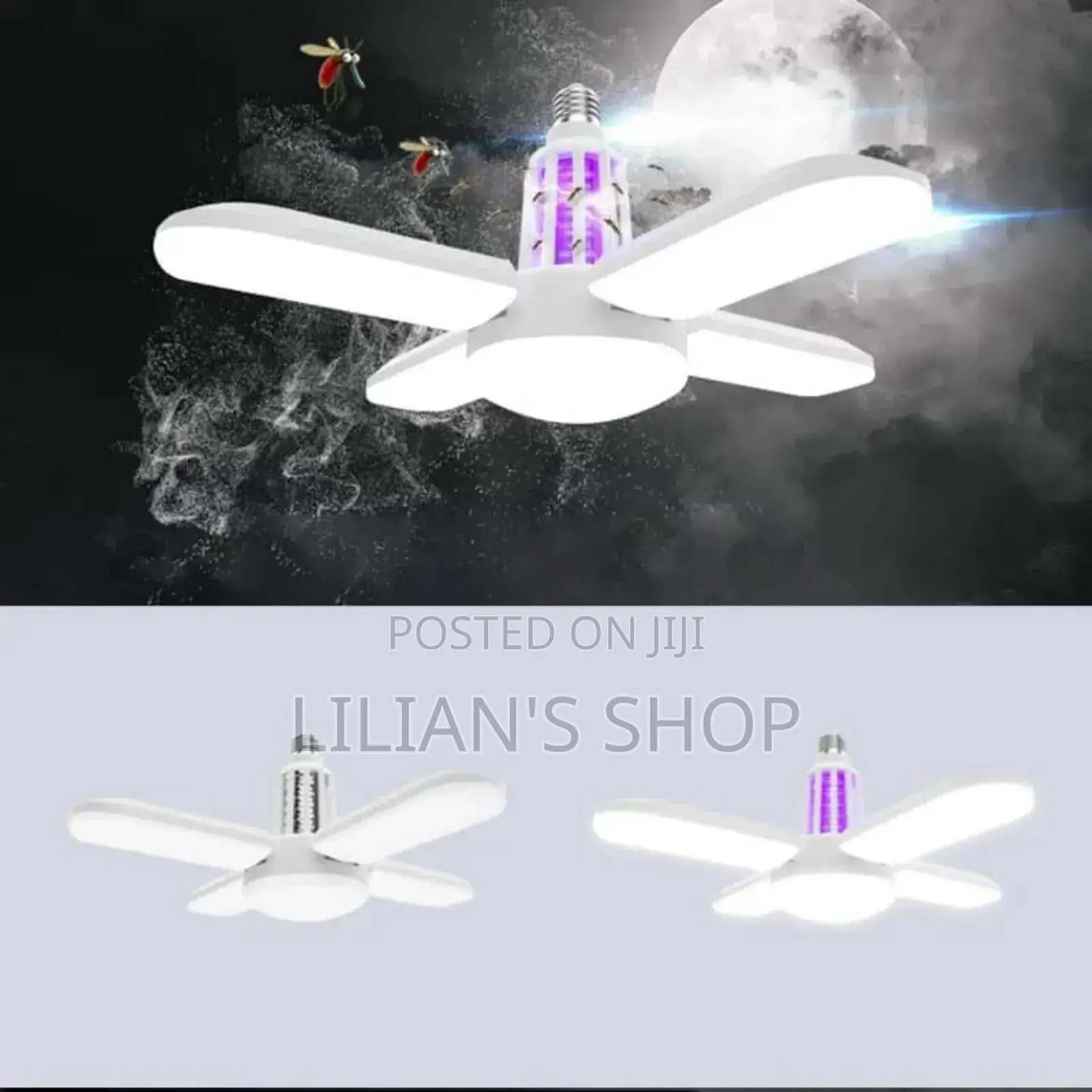2 in 1 Folding Mosquito Killer Lamp