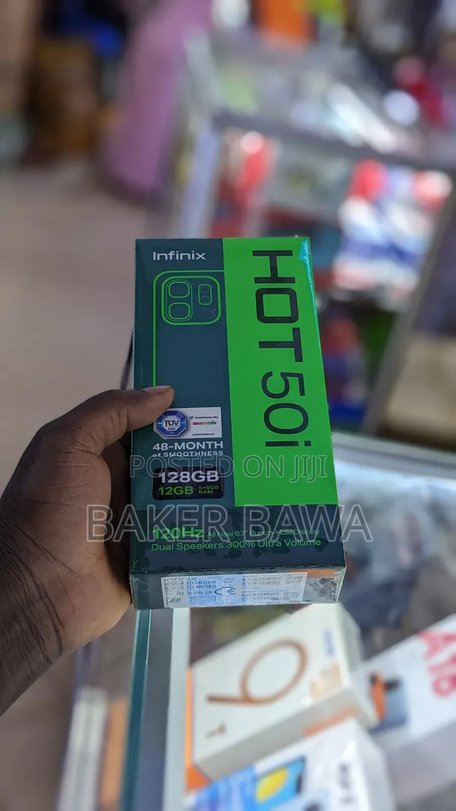 New Infinix Hot 50i 128 GB Black