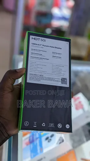 New Infinix Hot 50i 128 GB Black