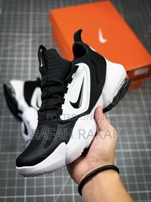 Original Black/White Nike Air Max Alpha Savage Running Shoes