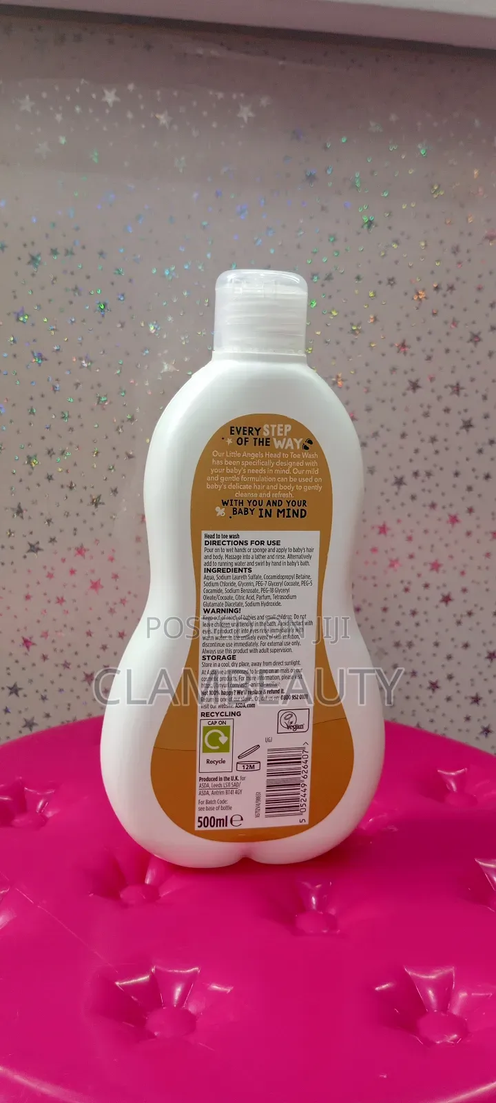Asda Little Angels Head to Toe Wash for Sensitive Skin