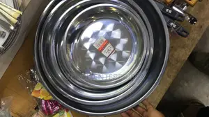 Round Tray Stainless Steel 30 Cm