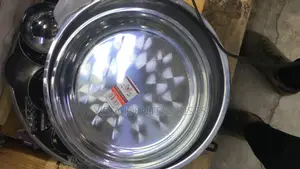 Round Tray Stainless Steel 30 Cm