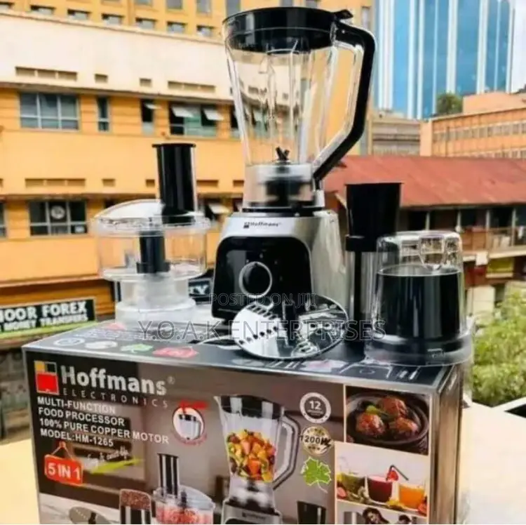 Hoffman Multi Functional Food Processor 5in1