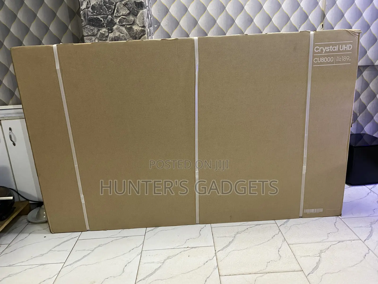 75 Inch Samsung Brand New Cu8000 Smart Uhd Ultra Slim Tv