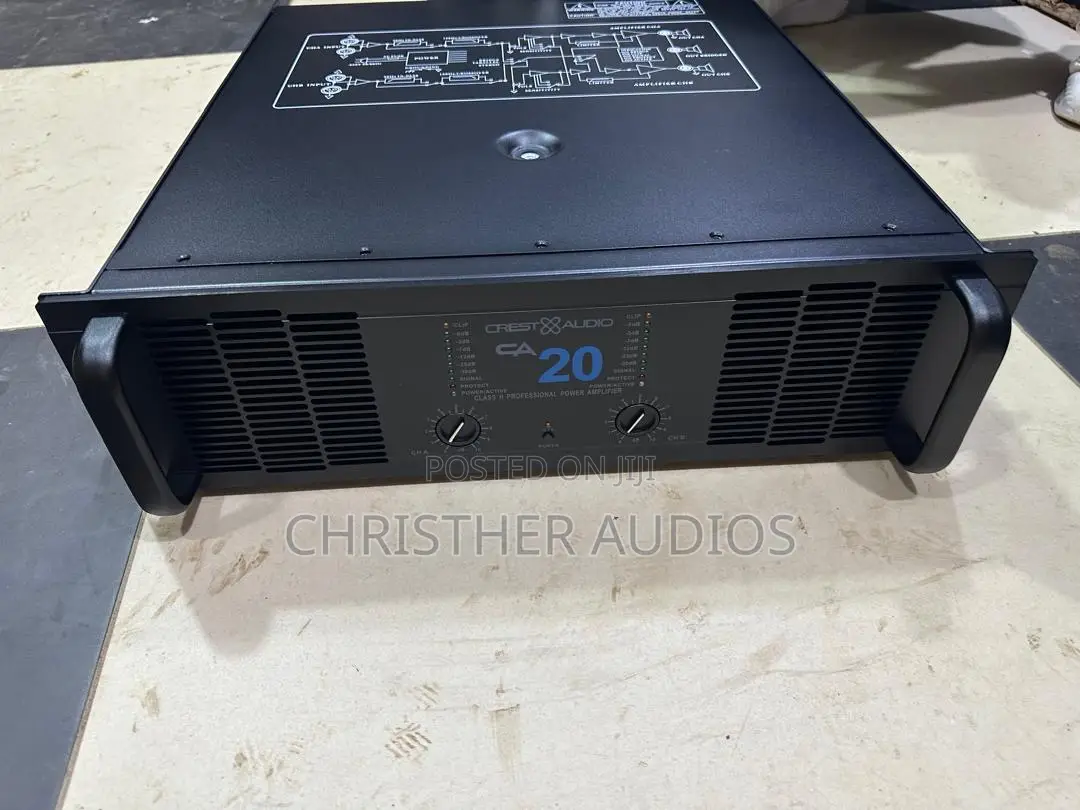 Crest Audio Ca20 Amplifiers