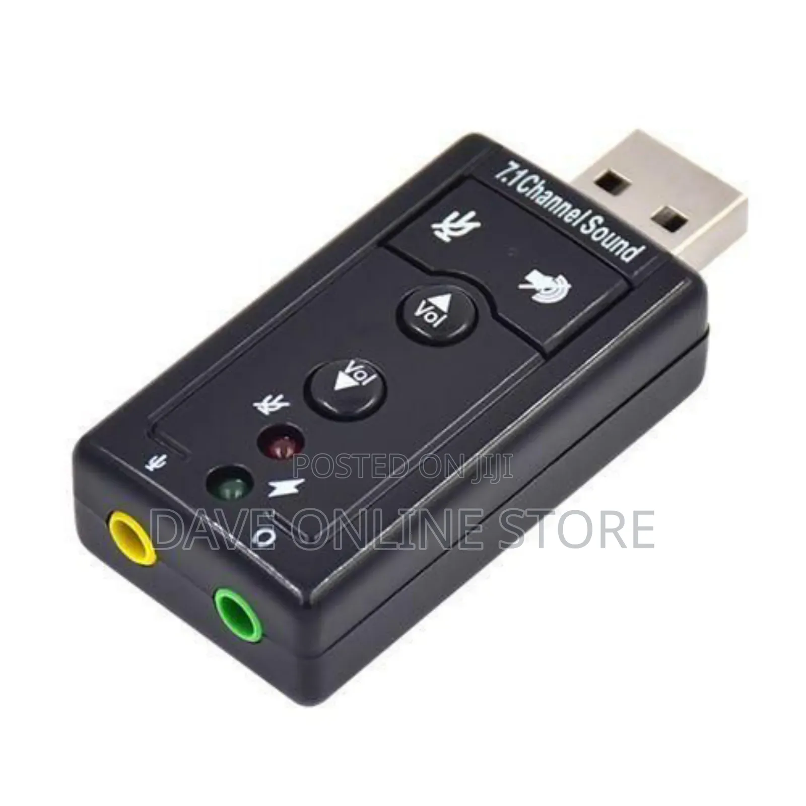 USB External Stereo Sound Adapter USB 7.1 Channel Sound