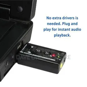 USB External Stereo Sound Adapter USB 7.1 Channel Sound