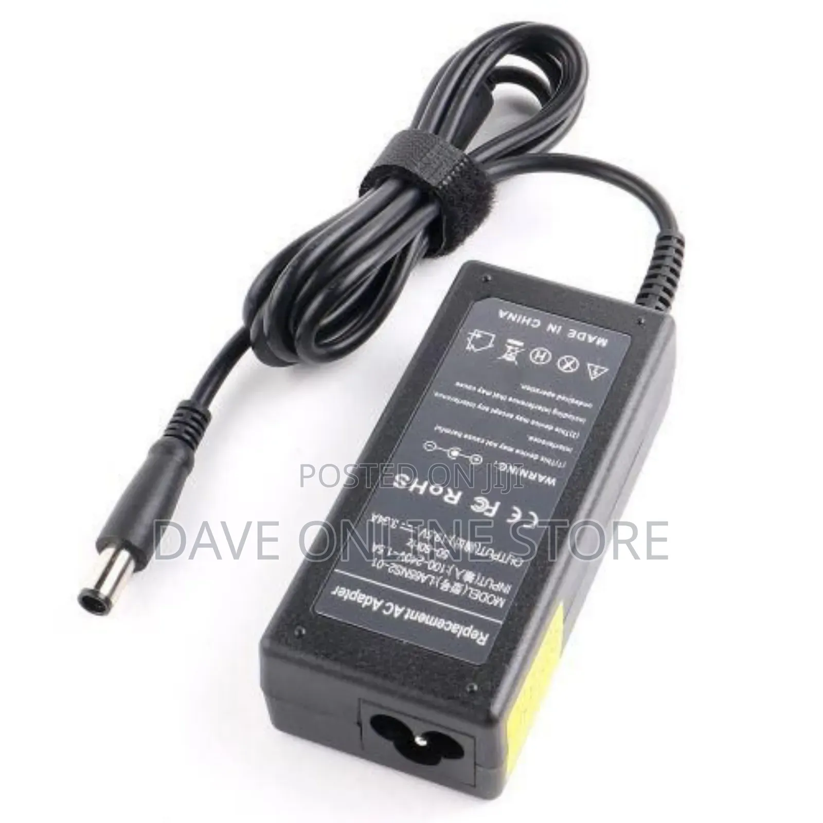 DELL Big Pin(New Model) Laptop Charger 19.5V - Black