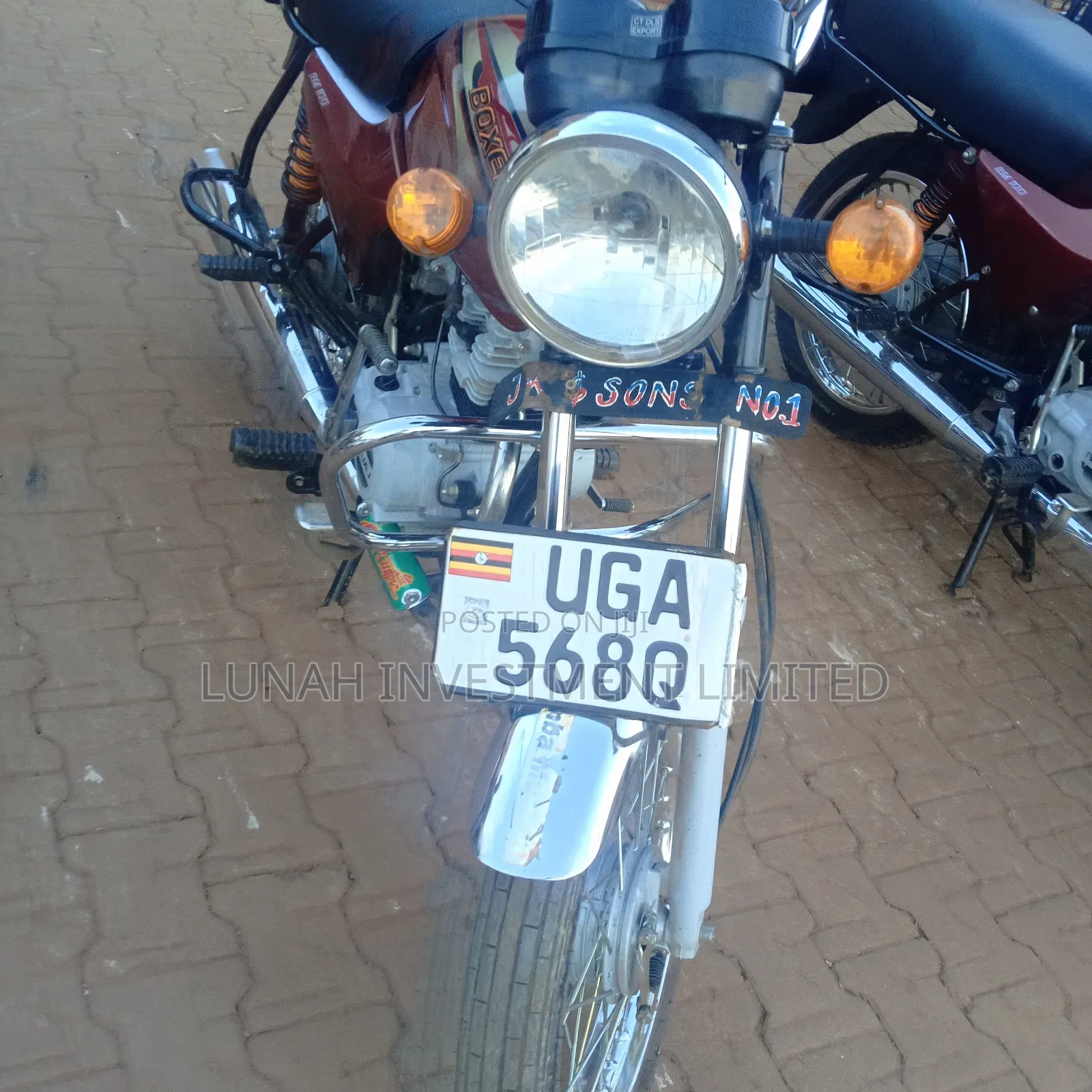 Bajaj Boxer 2024 Red