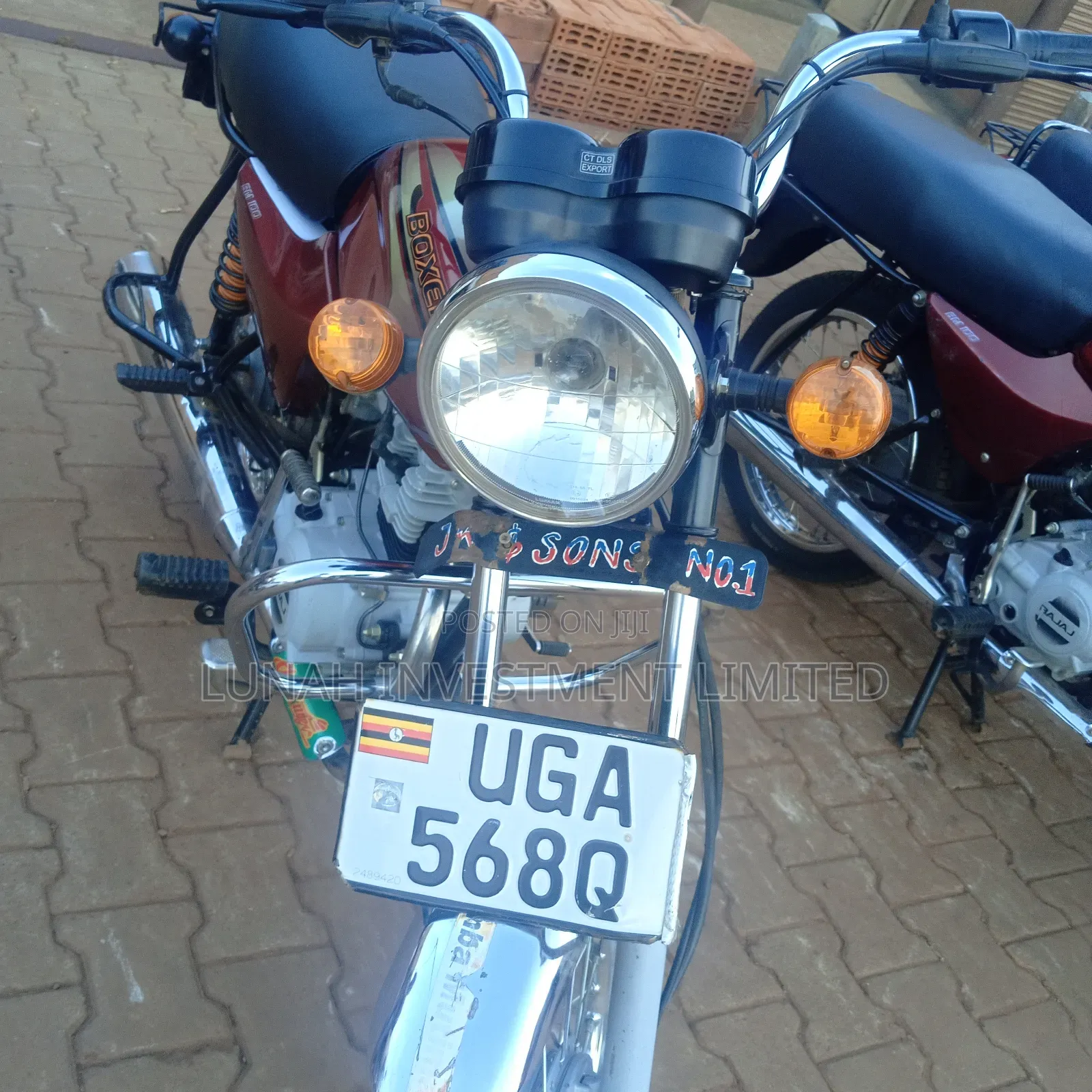 Bajaj Boxer 2024 Red
