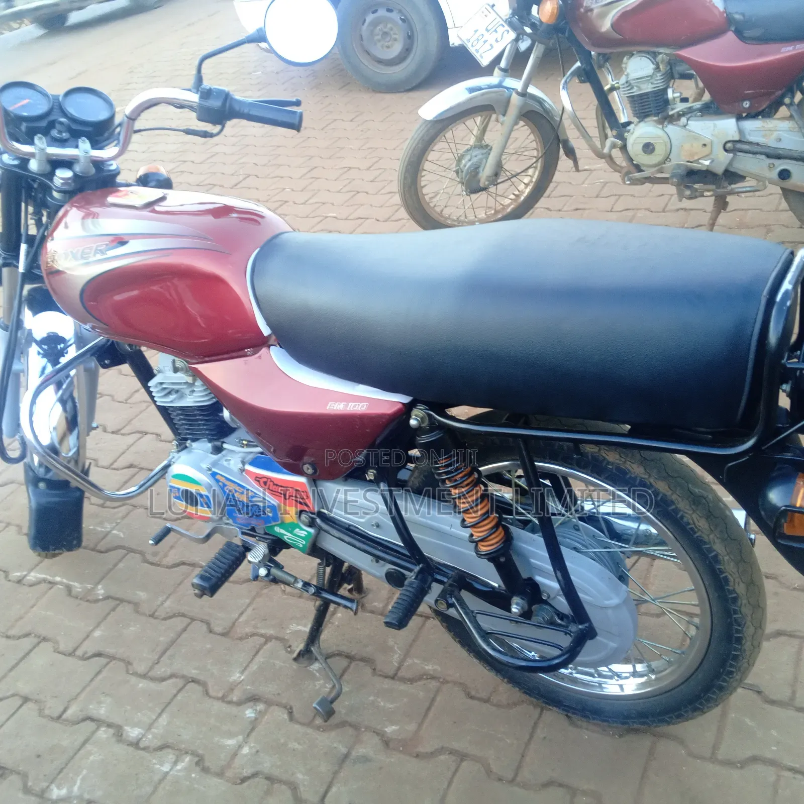 Bajaj Boxer 100 2024 Red