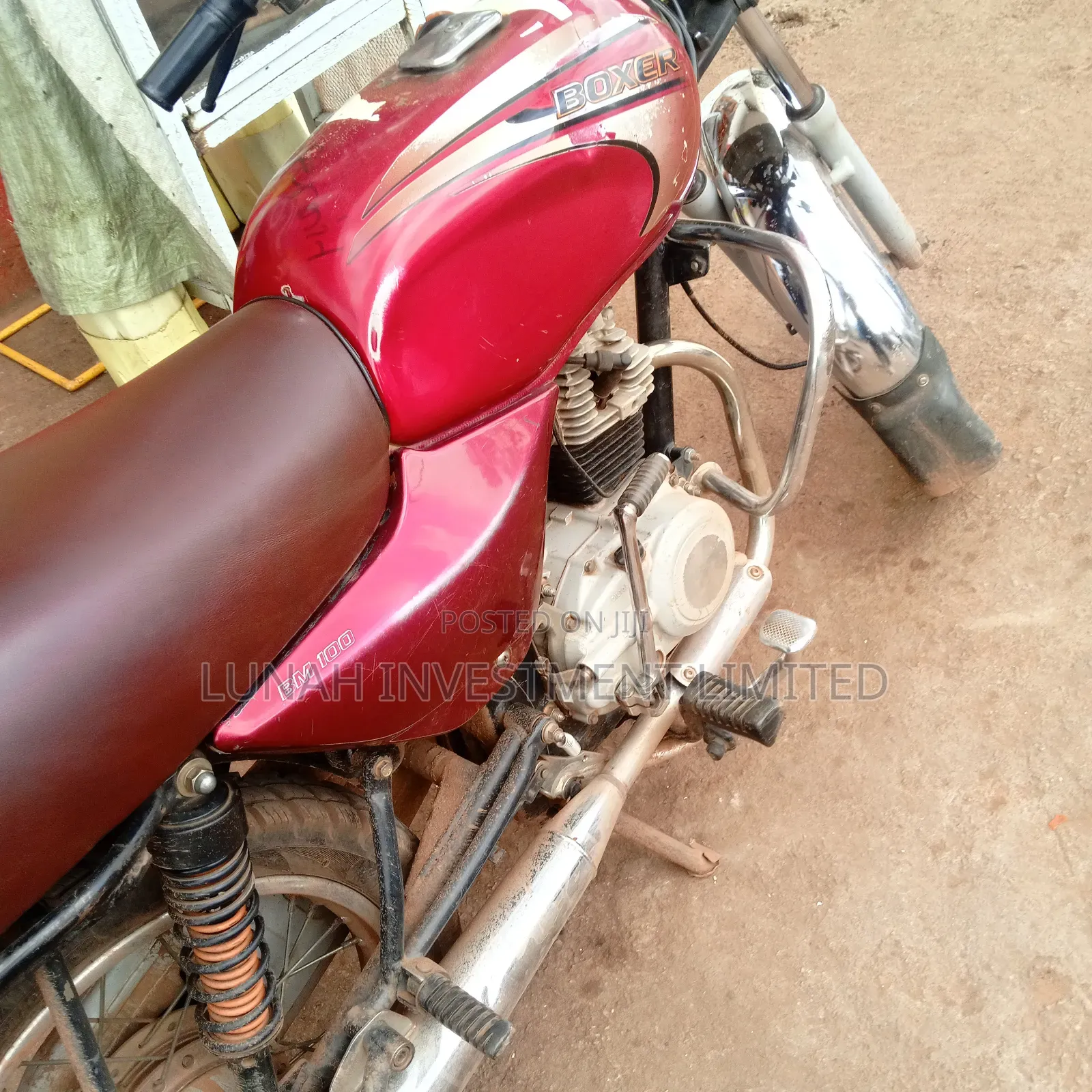 Bajaj Boxer 2023 Red