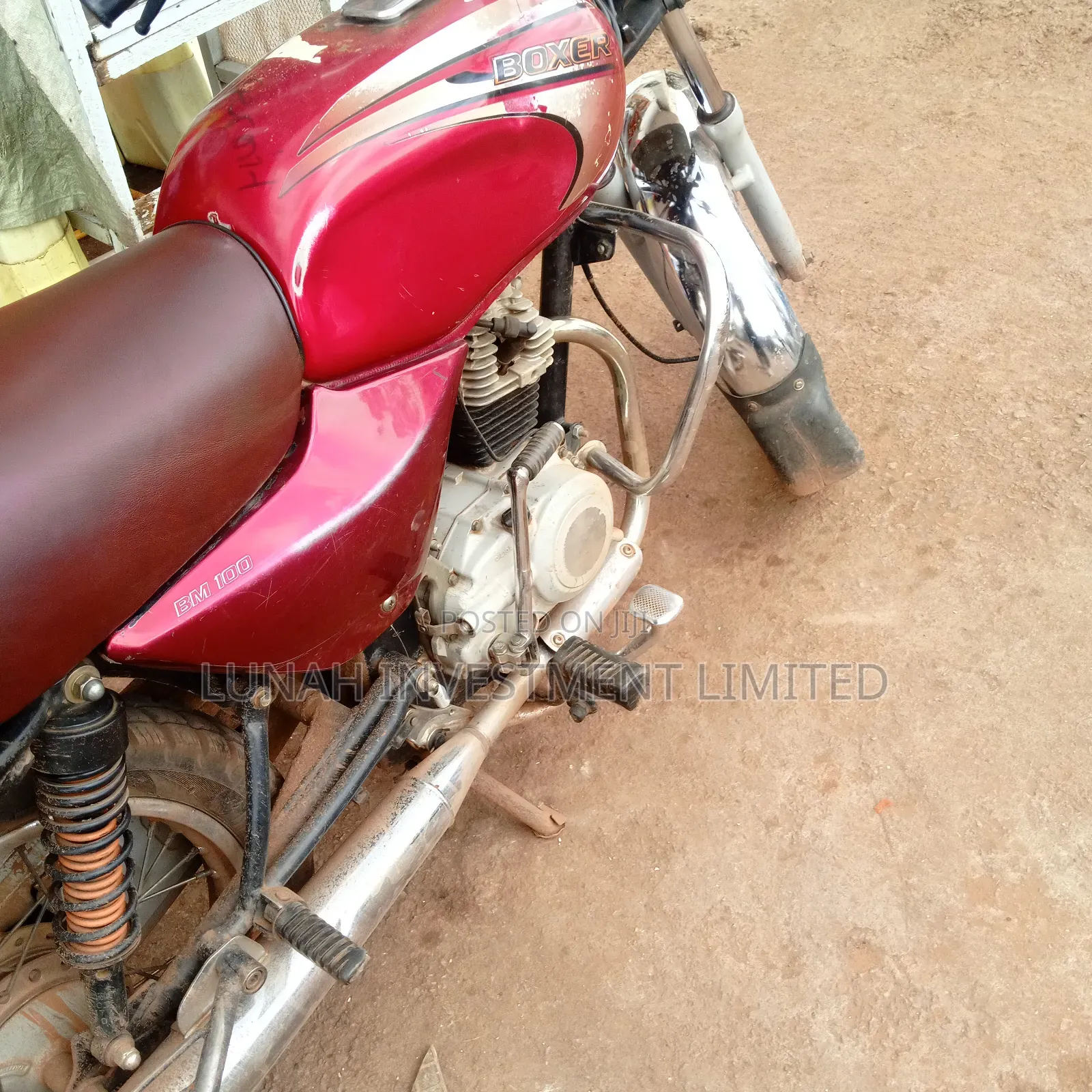 Bajaj Boxer 2023 Red