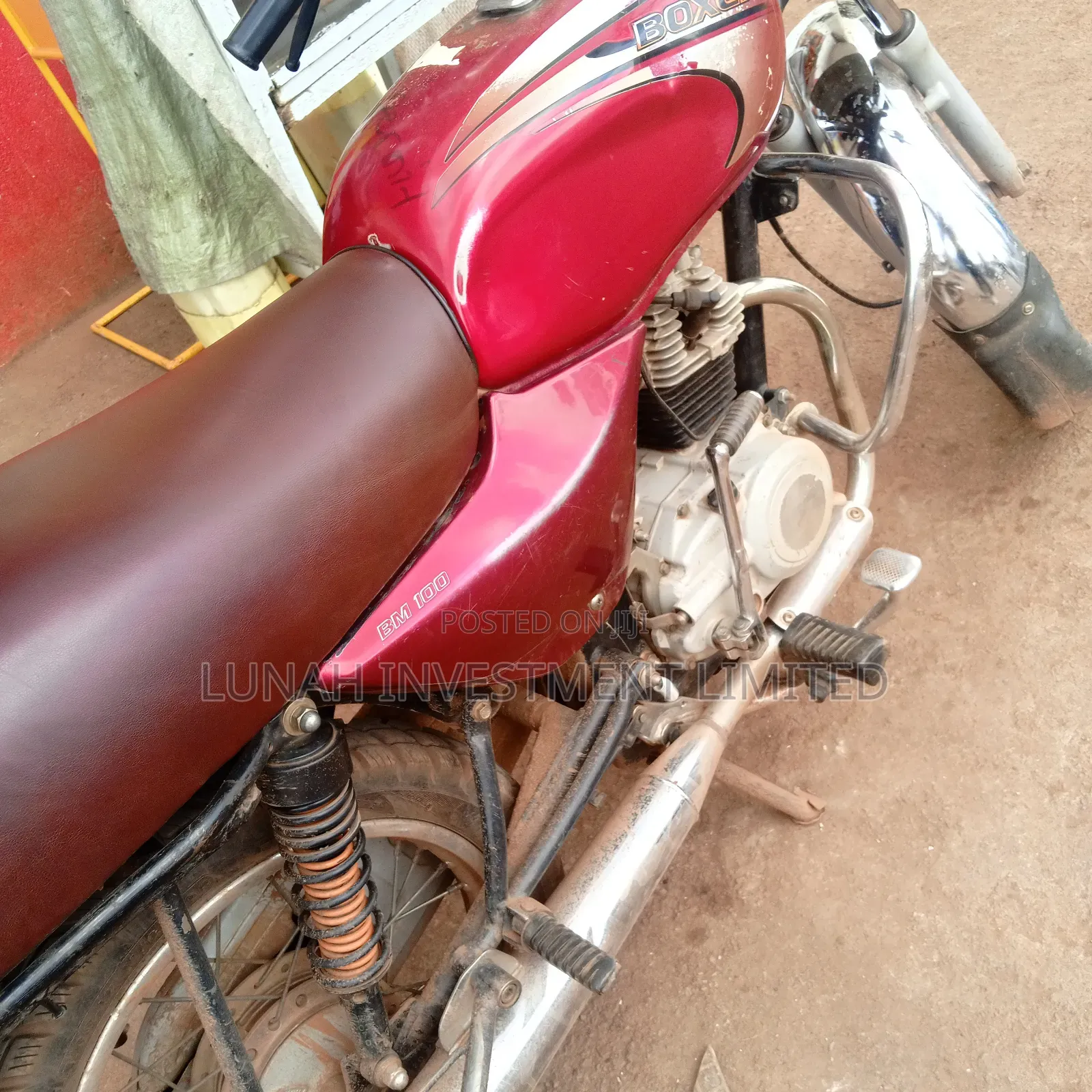 Bajaj Boxer 2023 Red