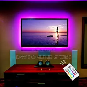 USB TV LED Strip Lights With Remote - RGB, Waterproof, 5V