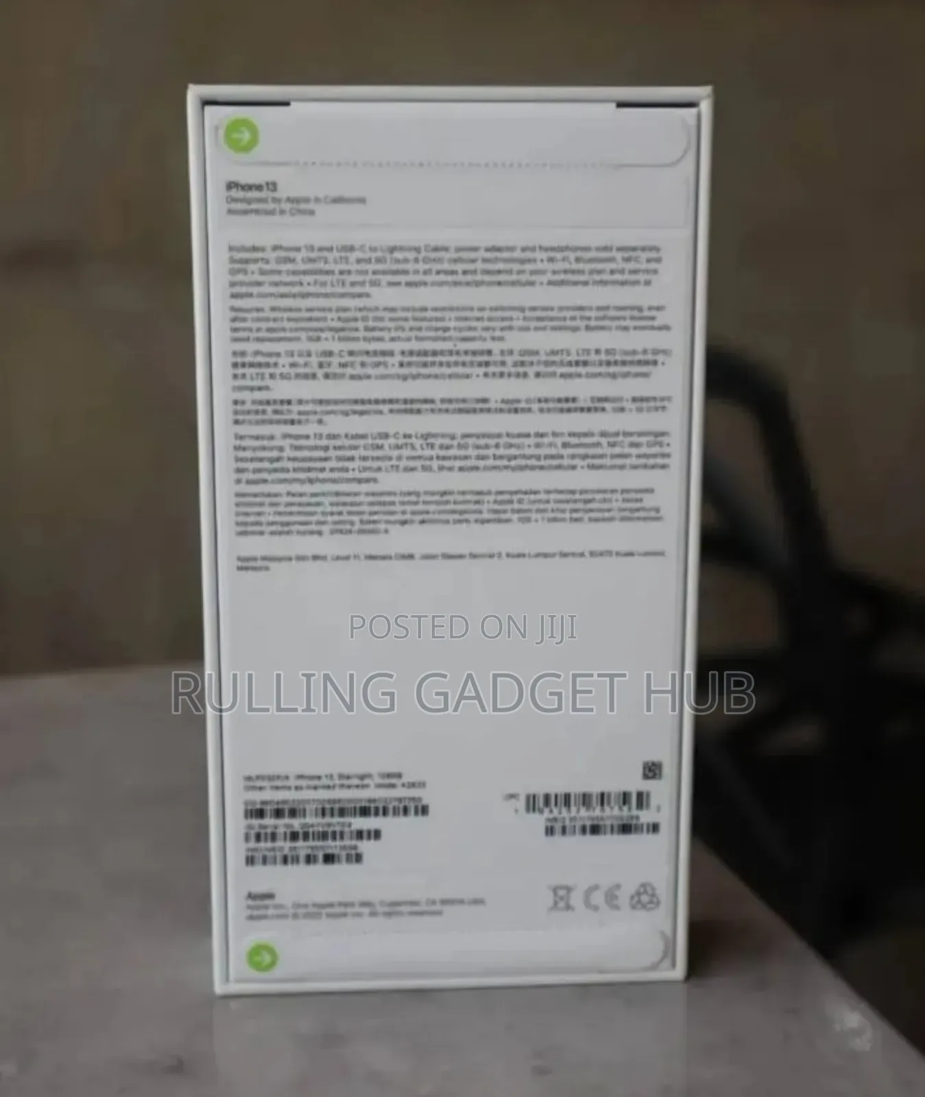 New Apple iPhone 13 128 GB White