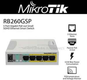 Mikrotik Gigabit Smart Switch RB260GSP Series