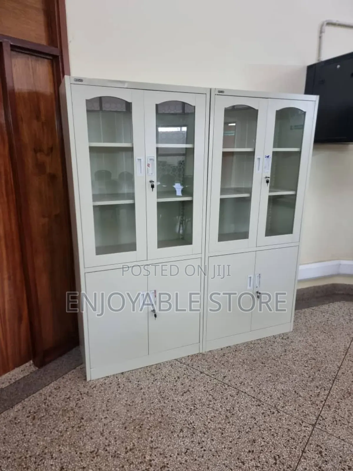 Half Glass File Cabinet Brand New