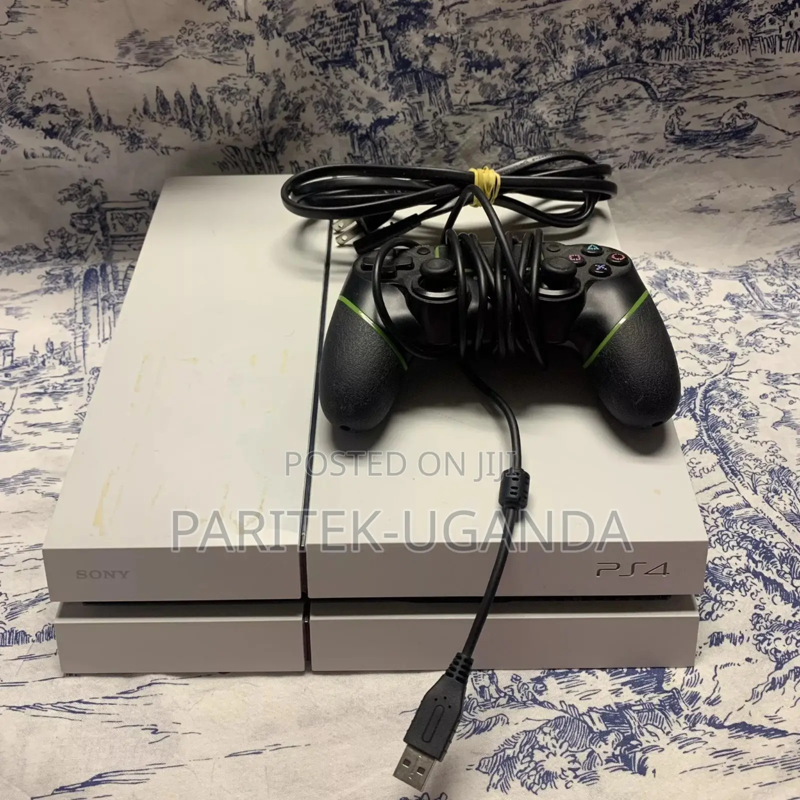 Playstation Ps4 500gb W/ 01 Games + 01 Controller