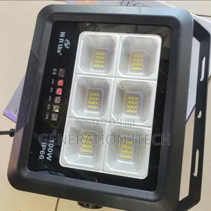 Hifi Solar Flood Light 100 Watts With Solar Panel