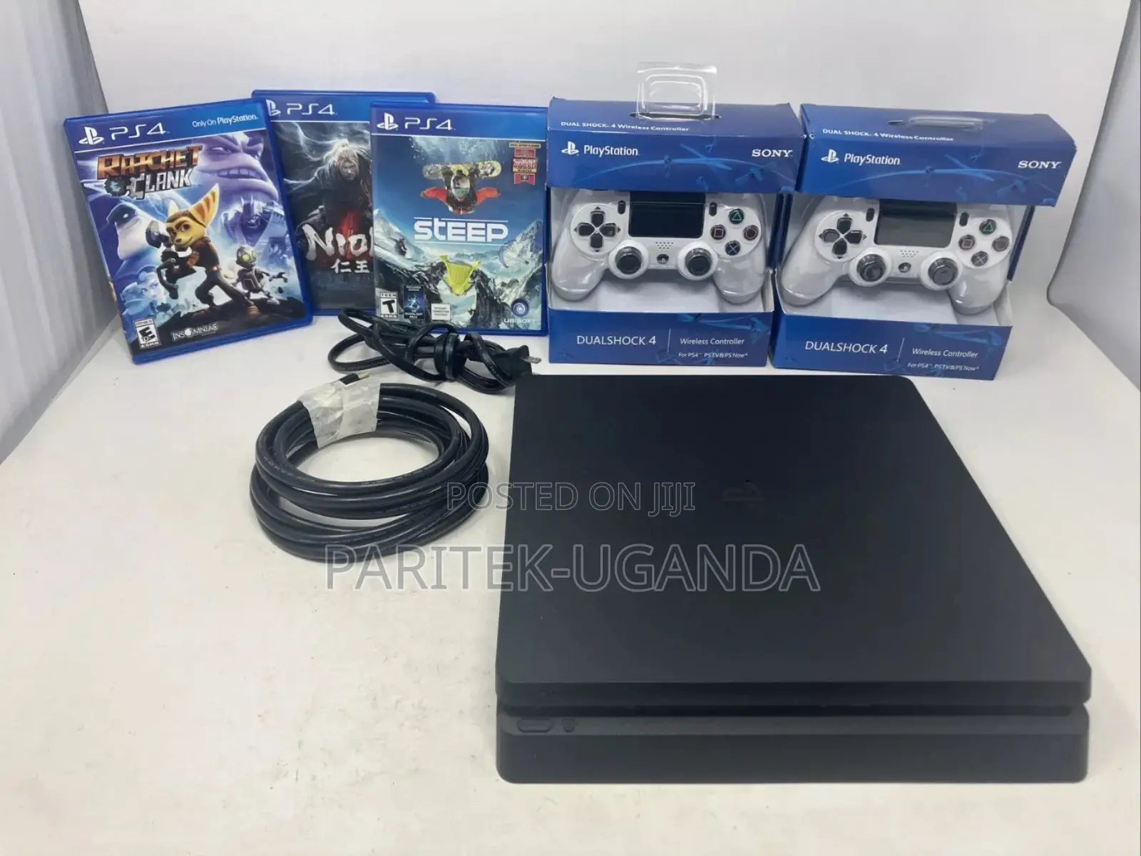 Sony: Playstation 4 Slim Console (500gb) W/2 Controllers