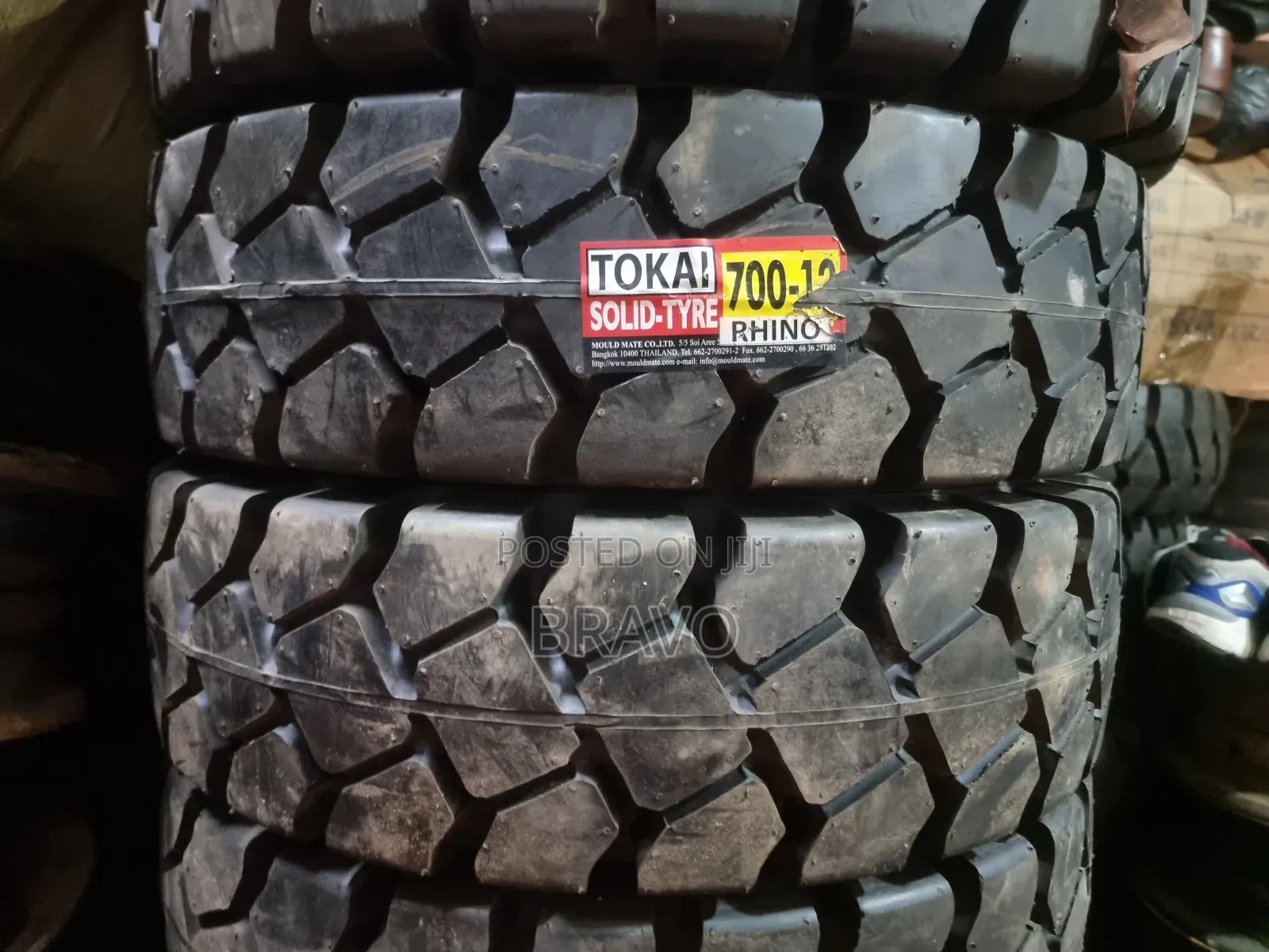 700-12 Tokai Solid Tyres for Forklift.