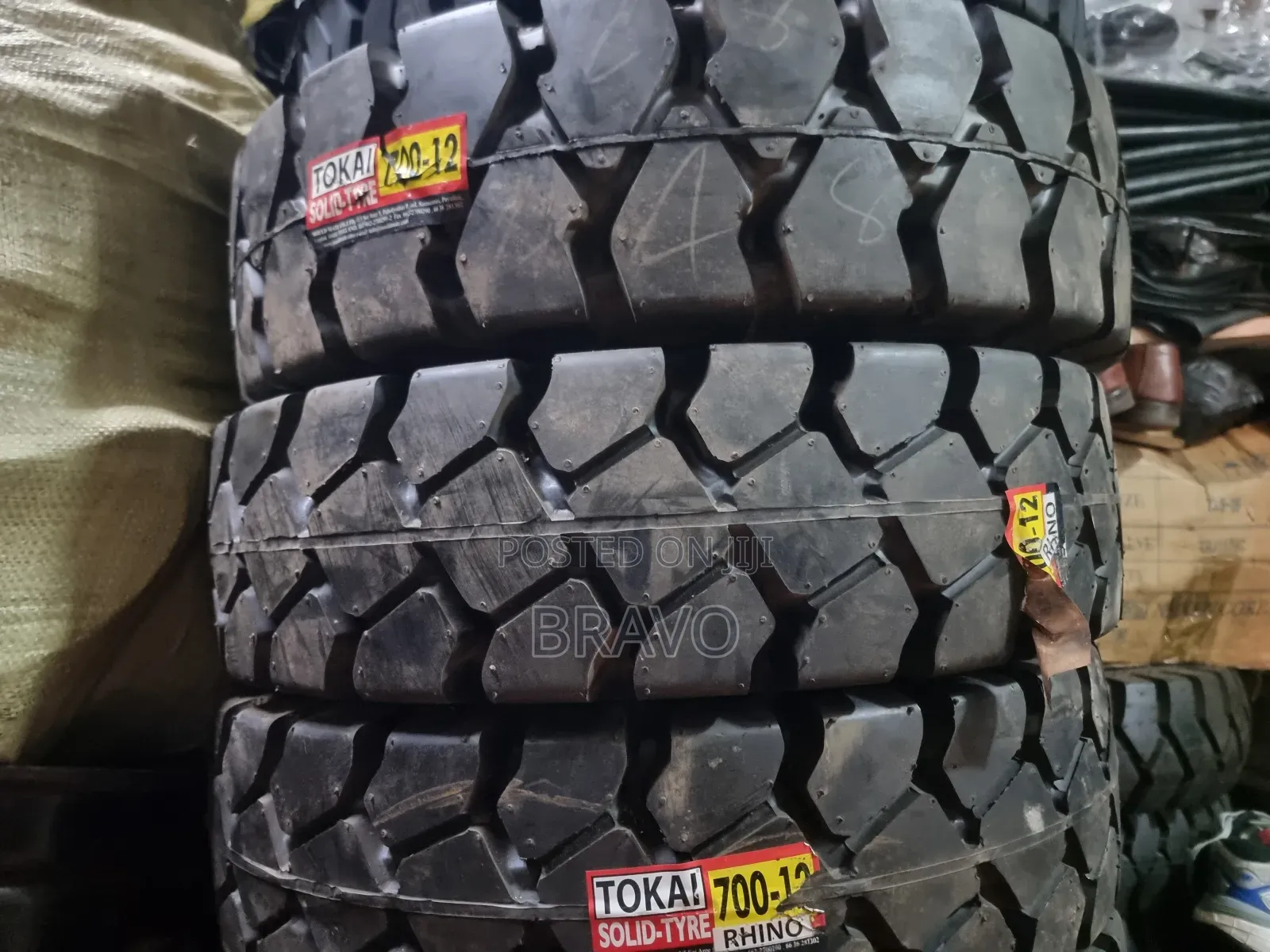 700-12 Tokai Solid Tyres for Forklift.
