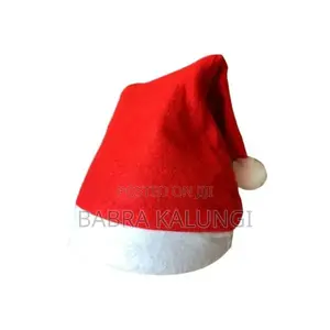 Merry Xmas Santa Claus Cap, Red,White